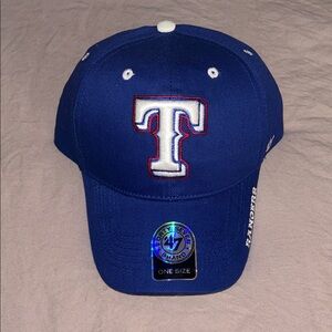 NWT Blue 47 Brand Texas Rangers Baseball Cap